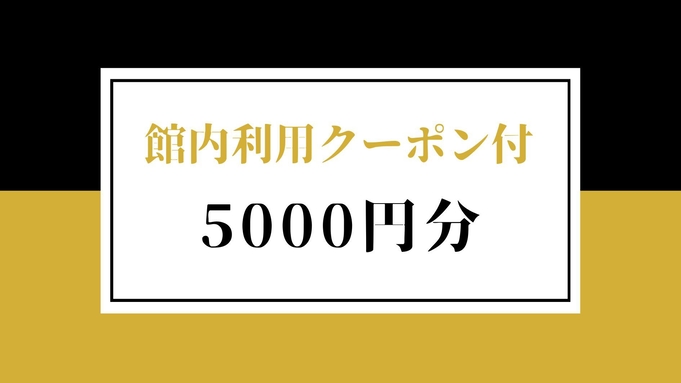 【館内利用クーポン5000円分付き】旅をお得に！素泊まりプラン